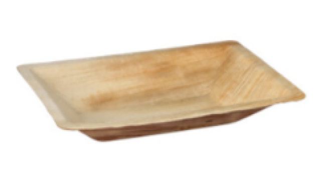 Palmblad bord 17 cm