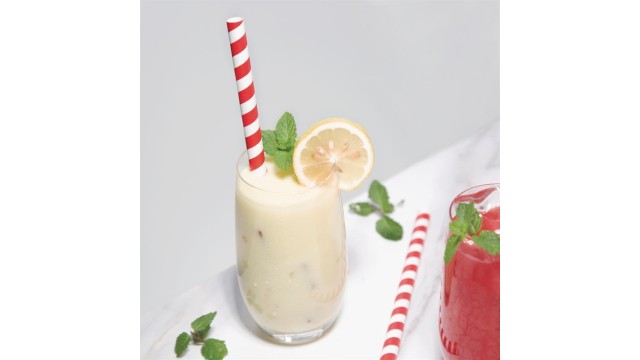 Rietjes apart verpakt