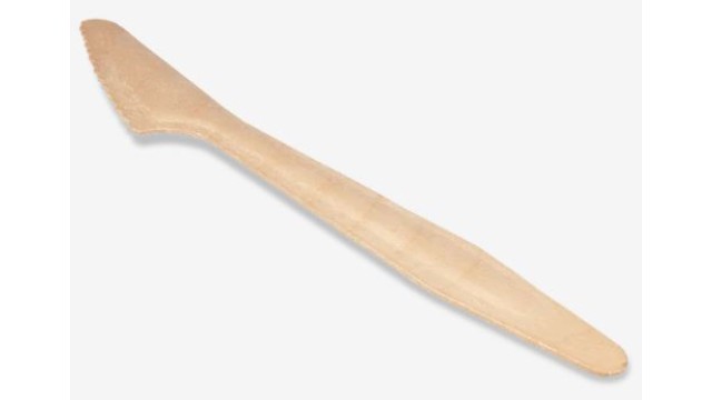 Bio houten mes 18 cm